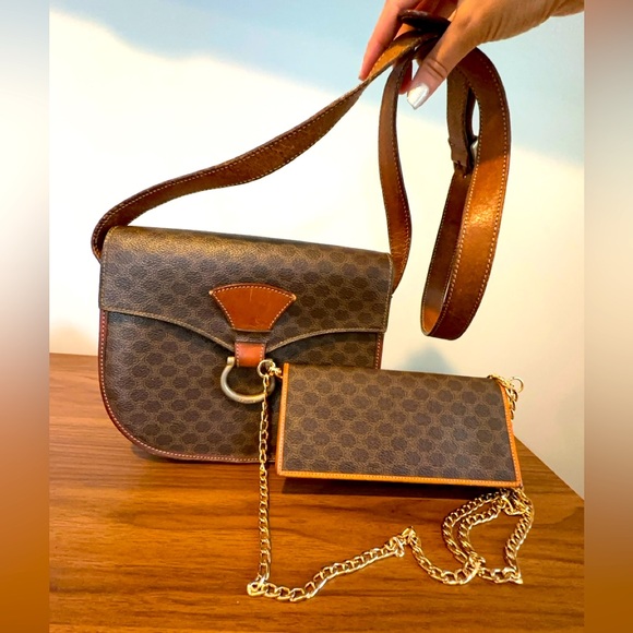 3-Fer‼️ Celine Crossbody, Wallet and Chain - Picture 1 of 16